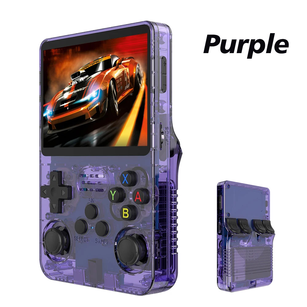 R36S Retro Handheld Game Console - Linux System - 3.5 Inch IPS Screen - 15,000 Games -64GB/128GB