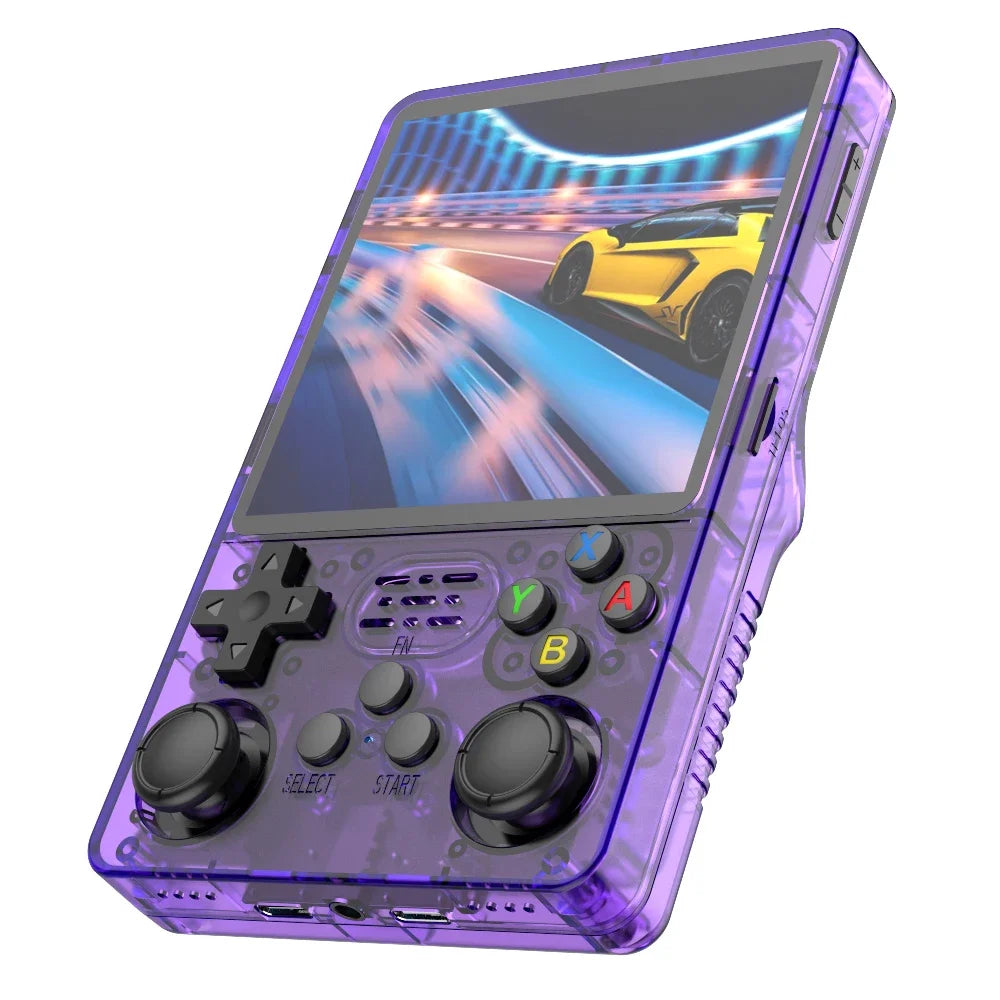 R36PLUS Retro Gaming Handheld Console - 4 inch IPS Display - Built-in WiFi - 15,000 Games - 64GB/128GB/256GB