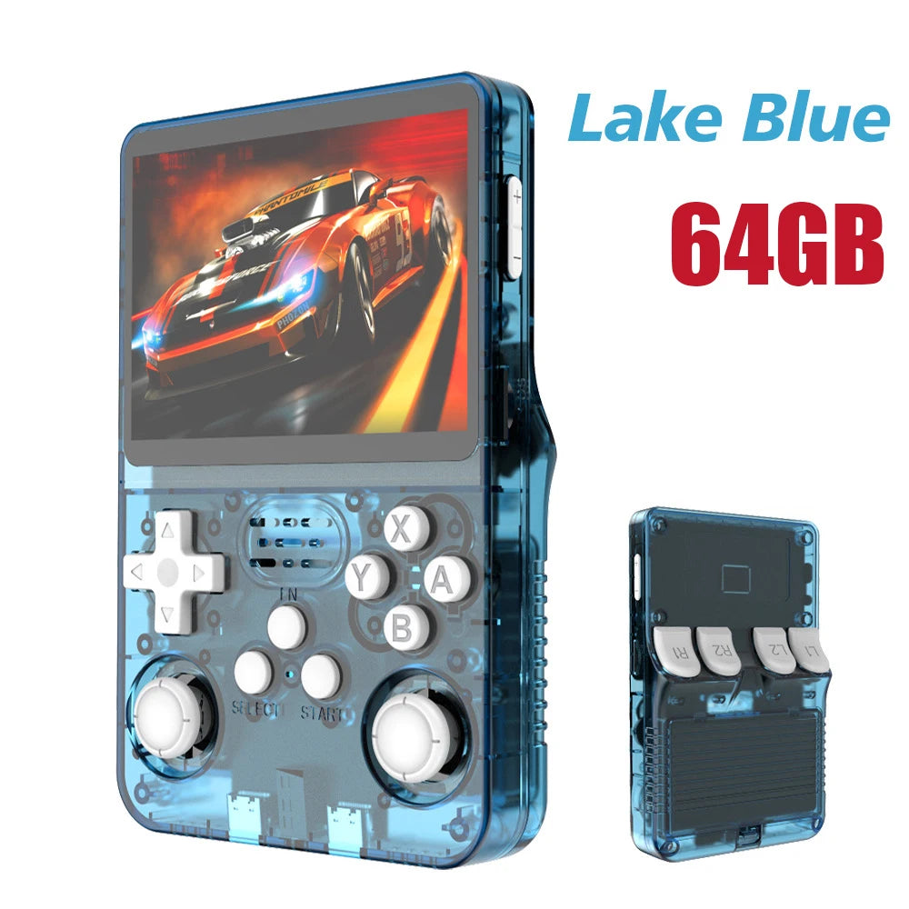 R36S Retro Handheld Game Console - Linux System - 3.5 Inch IPS Screen - 15,000 Games -64GB/128GB