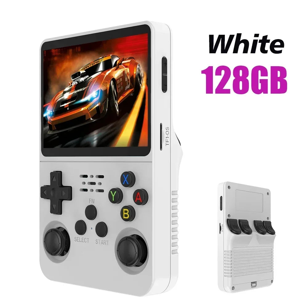 R36S Retro Handheld Game Console - Linux System - 3.5 Inch IPS Screen - 15,000 Games -64GB/128GB
