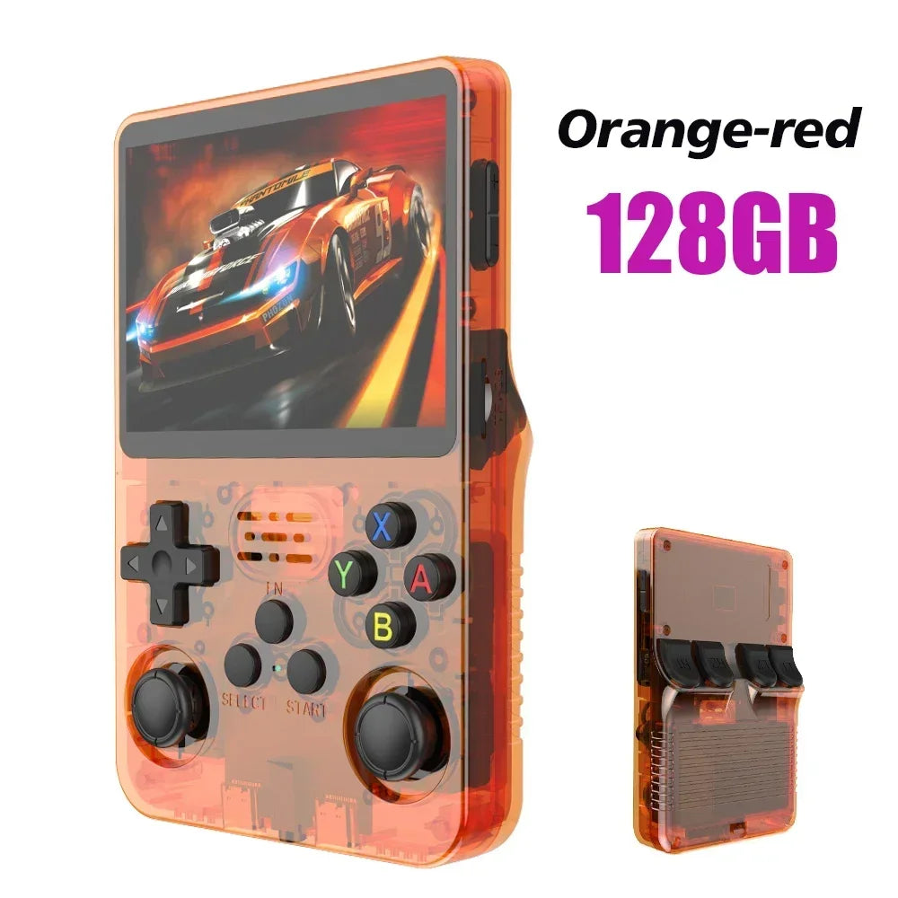 R36S Retro Handheld Game Console - Linux System - 3.5 Inch IPS Screen - 15,000 Games -64GB/128GB