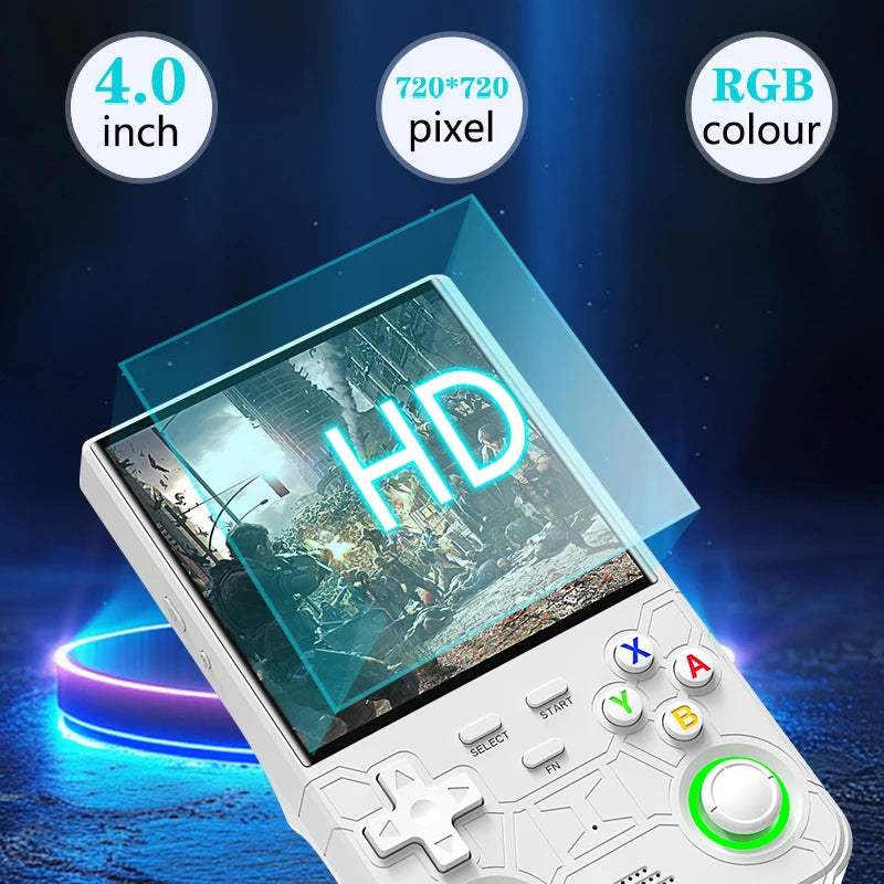 New R36 Ultra Retro Handheld Game Console - 4-inch Screen - Linux system - 128GB