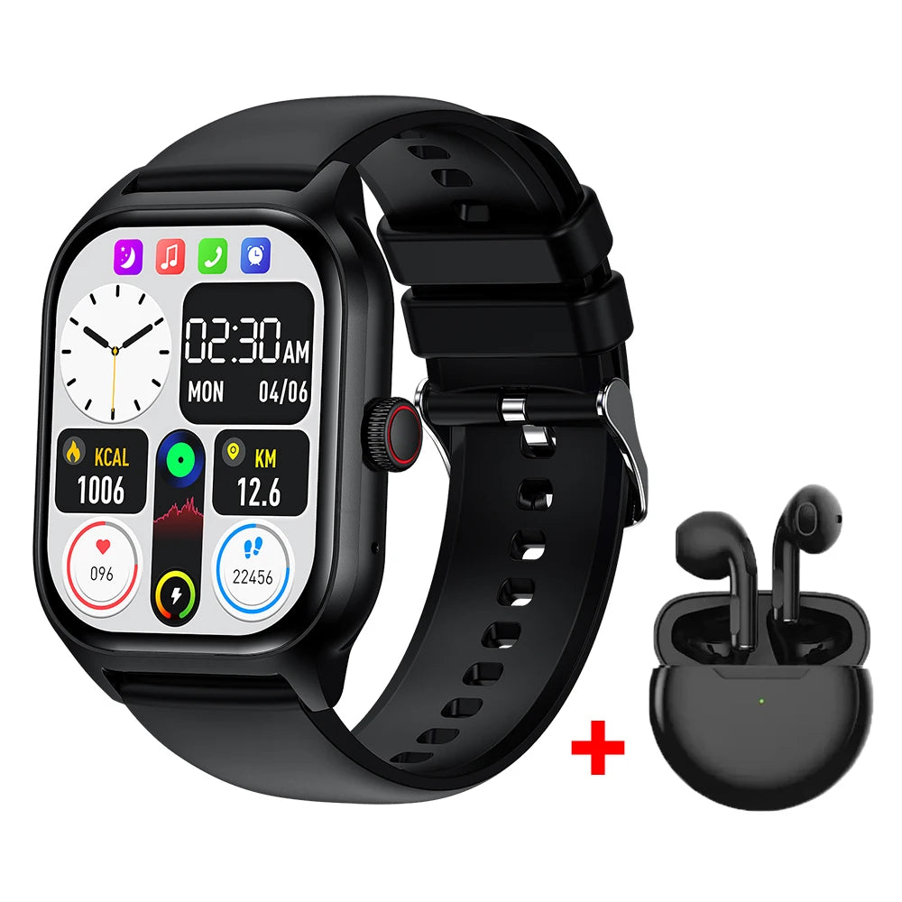 LEMFO LT10 Smart Watch 2024 - Fitness Tracker - Sports Watches - For Android or iOS