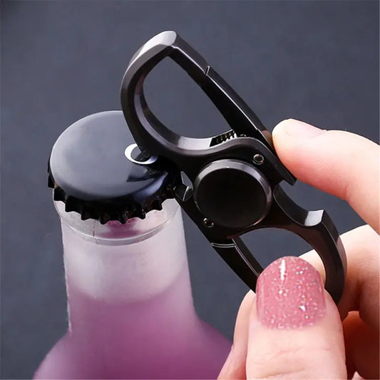 Fidget Spinner Keychain and Bottle Opener