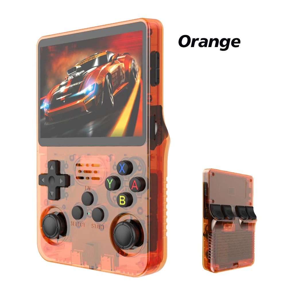 R36S Retro Handheld Game Console - Linux System - 3.5 Inch IPS Screen - 15,000 Games -64GB/128GB