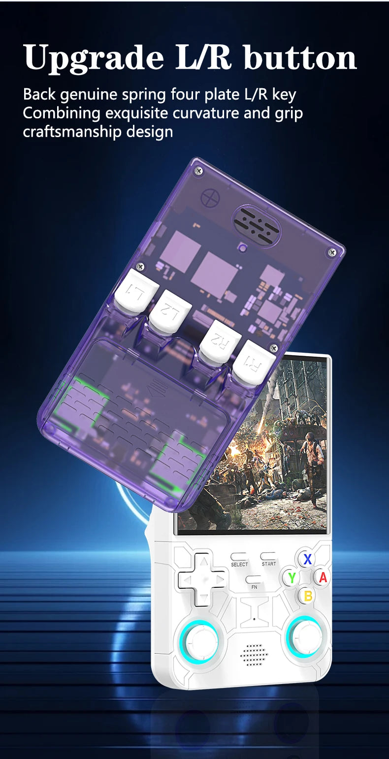 New R36 Ultra Retro Handheld Game Console - 4-inch Screen - Linux system - 128GB