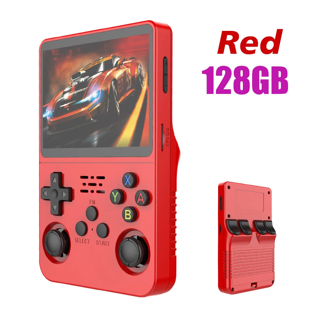 R36S Retro Handheld Game Console - Linux System - 3.5 Inch IPS Screen - 15,000 Games -64GB/128GB