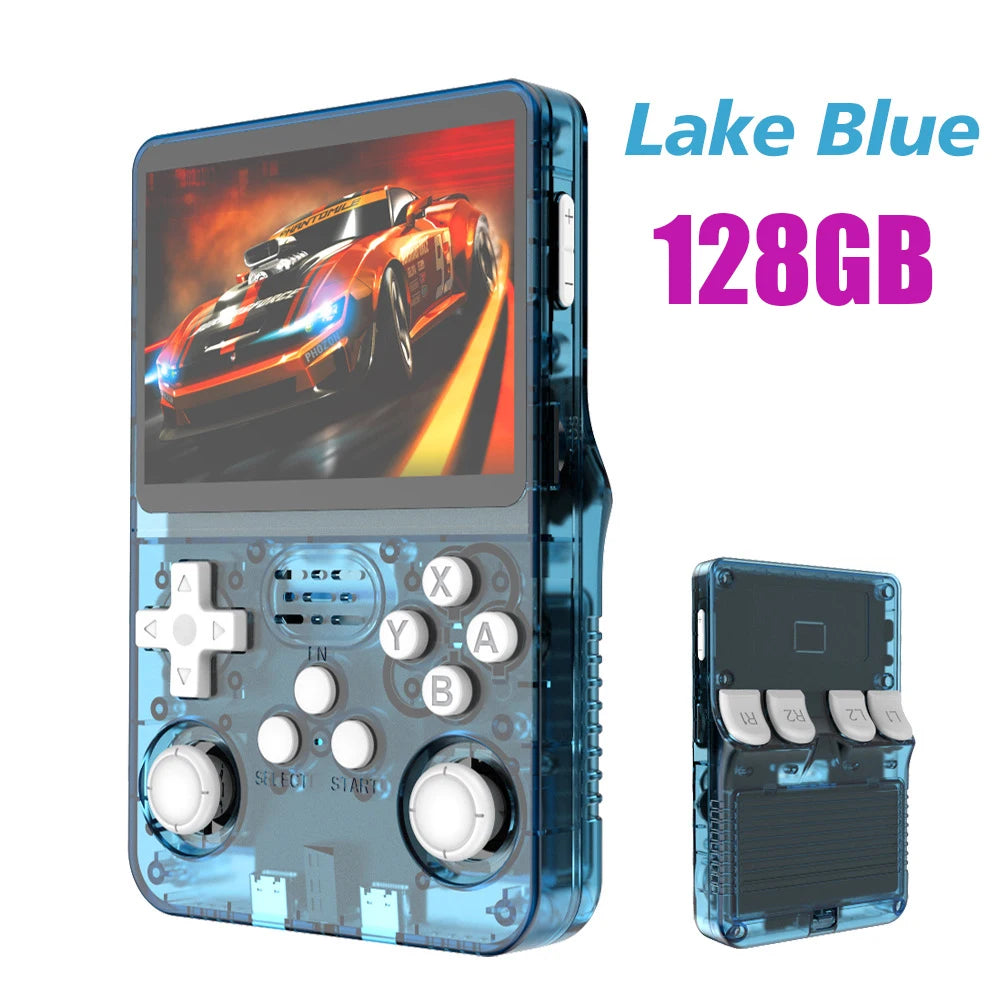 R36S Retro Handheld Game Console - Linux System - 3.5 Inch IPS Screen - 15,000 Games -64GB/128GB