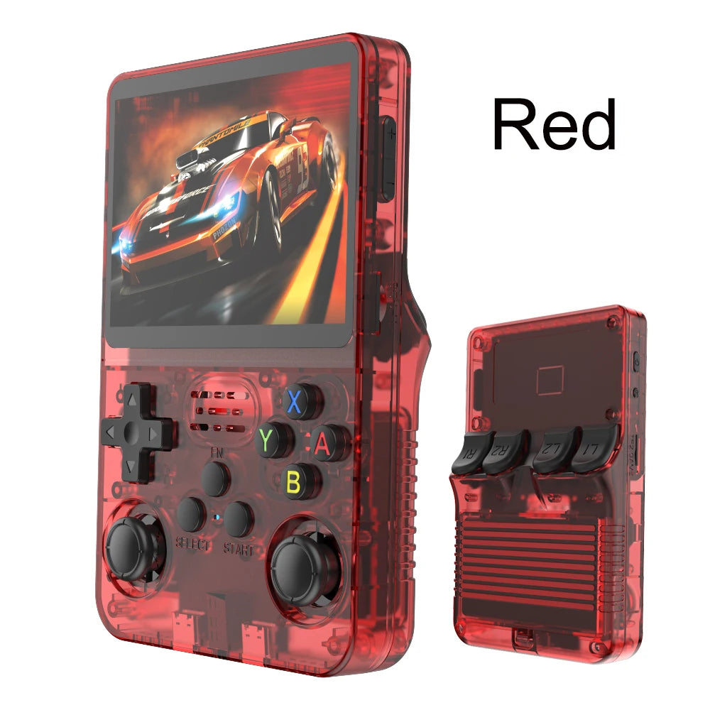 R36S Retro Handheld Game Console - Linux System - 3.5 Inch IPS Screen - 15,000 Games -64GB/128GB