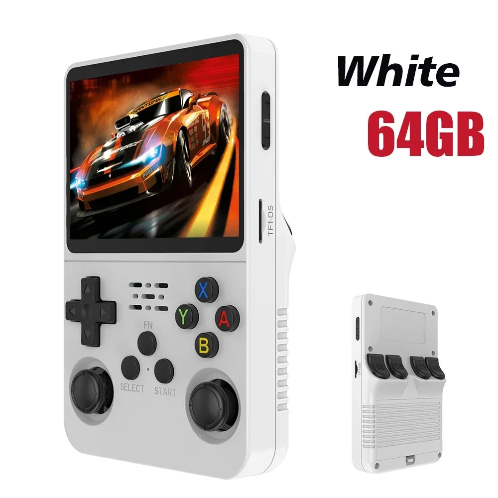R36S Retro Handheld Game Console - Linux System - 3.5 Inch IPS Screen - 15,000 Games -64GB/128GB