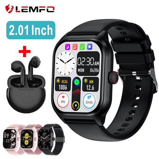 LEMFO LT10 Smart Watch 2024 - Fitness Tracker - Sports Watches - For Android or iOS