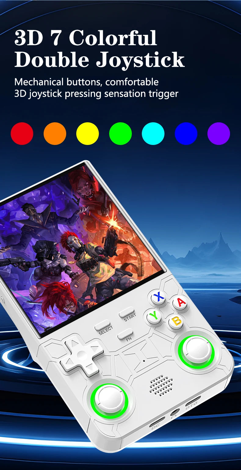 New R36 Ultra Retro Handheld Game Console - 4-inch Screen - Linux system - 128GB