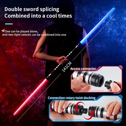 REikirc 75cm RGB  Lightsaber 2 in 1