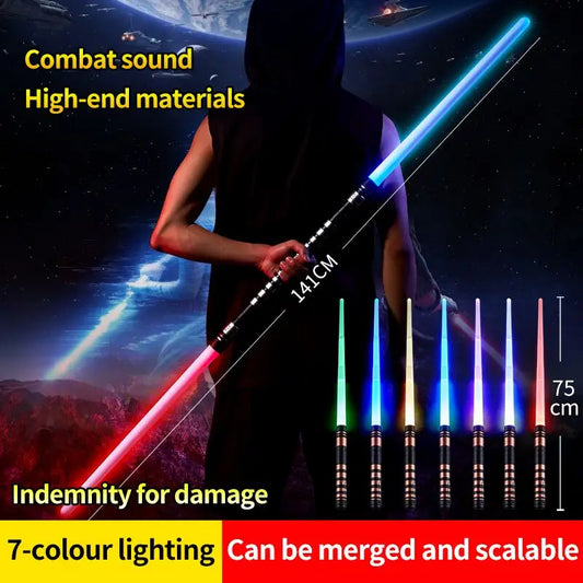 REikirc 75cm RGB  Lightsaber 2 in 1
